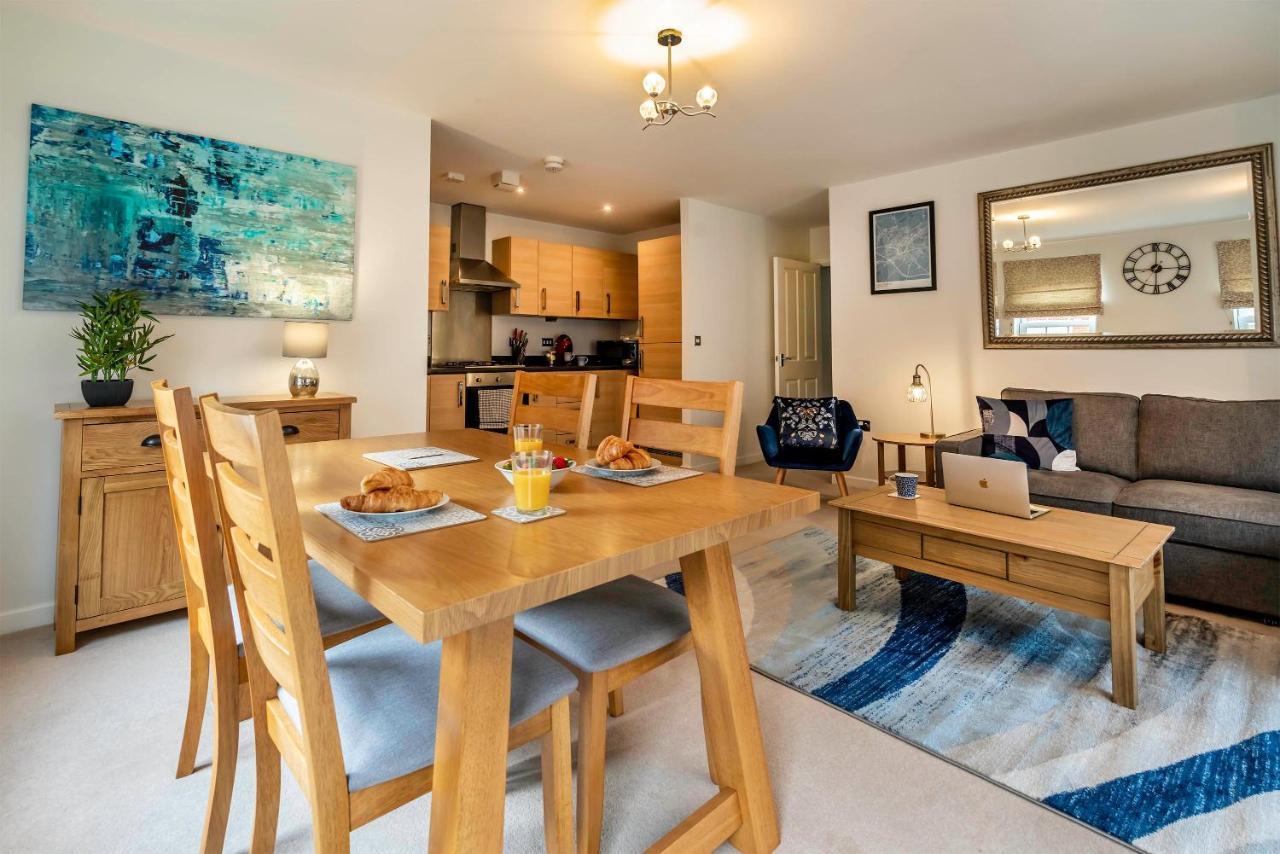 The Augustine - Modern Two Bed Ground Floor Apartment With Parking Canterbury Exterior foto