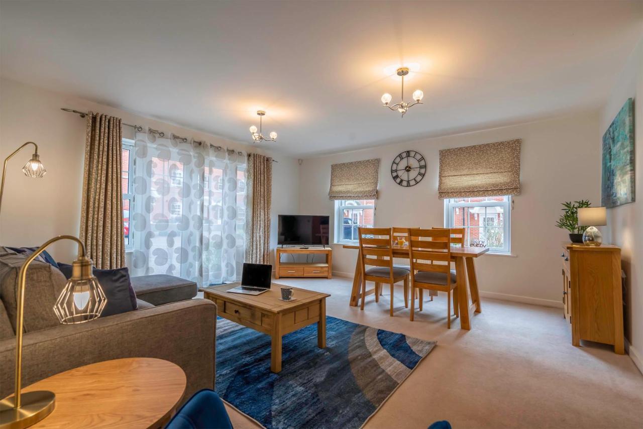 The Augustine - Modern Two Bed Ground Floor Apartment With Parking Canterbury Exterior foto
